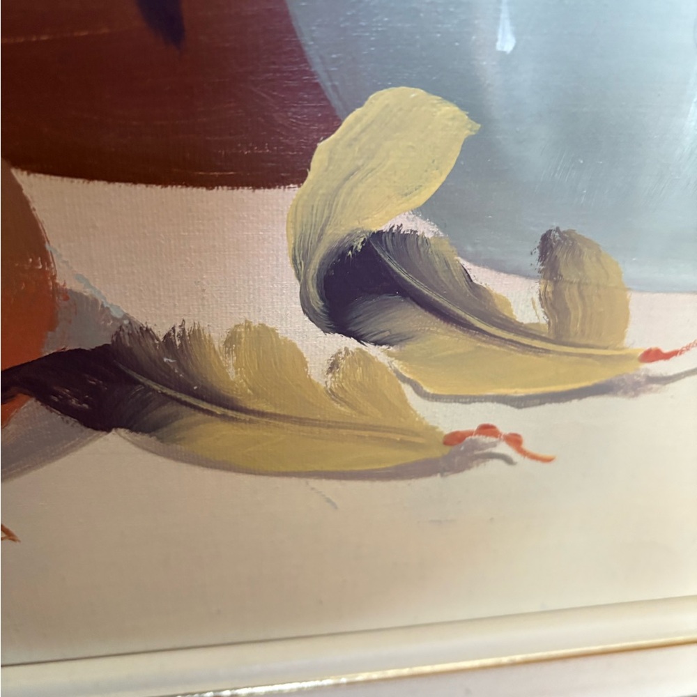Vintage still life oil painting by Violette De Mazia - Picture 5 of 7